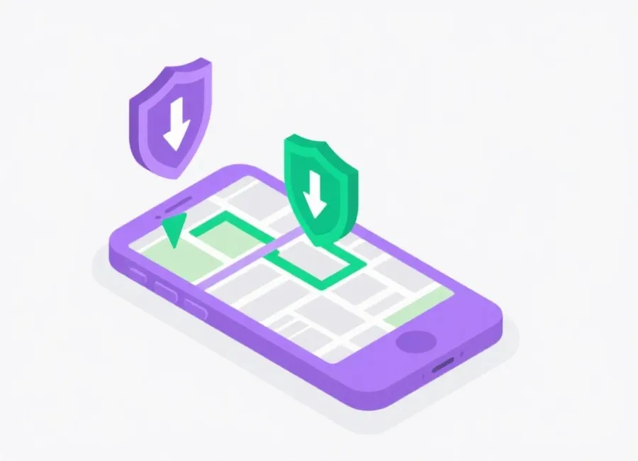 安全下载流程示意图